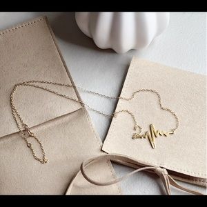 🚫SOLD — Heart Rate Necklace